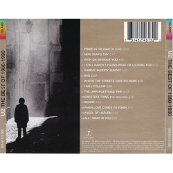U2-THE BEST OF 1980-1990 CD 731452461322