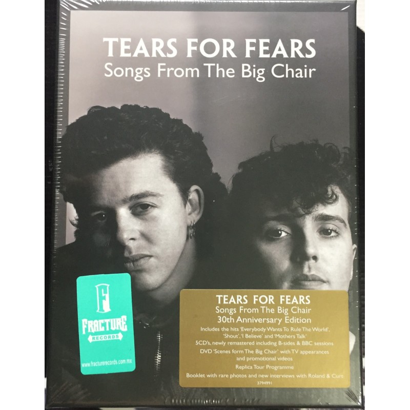 TEARS FOR FEARS - SONGS FROM THE BIG CHAIR BOX SET 602537949915