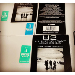 U2-ALL THAT YOU CAN'T LEAVE BEHIND SUPER DELUXE CD BOX SET