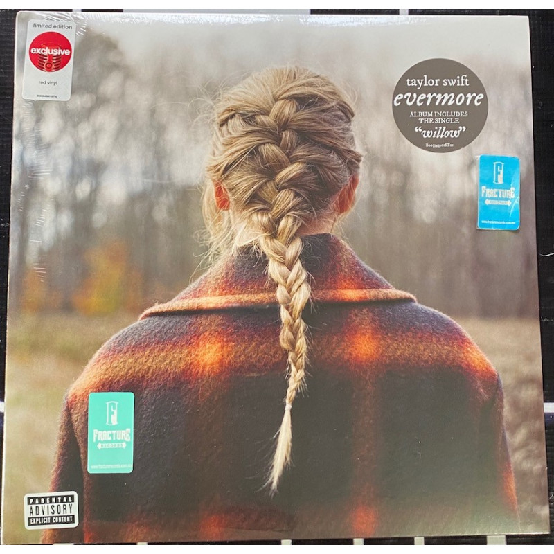 TAYLOR SWIFT-EVERMORE VINYL RED  602435689036