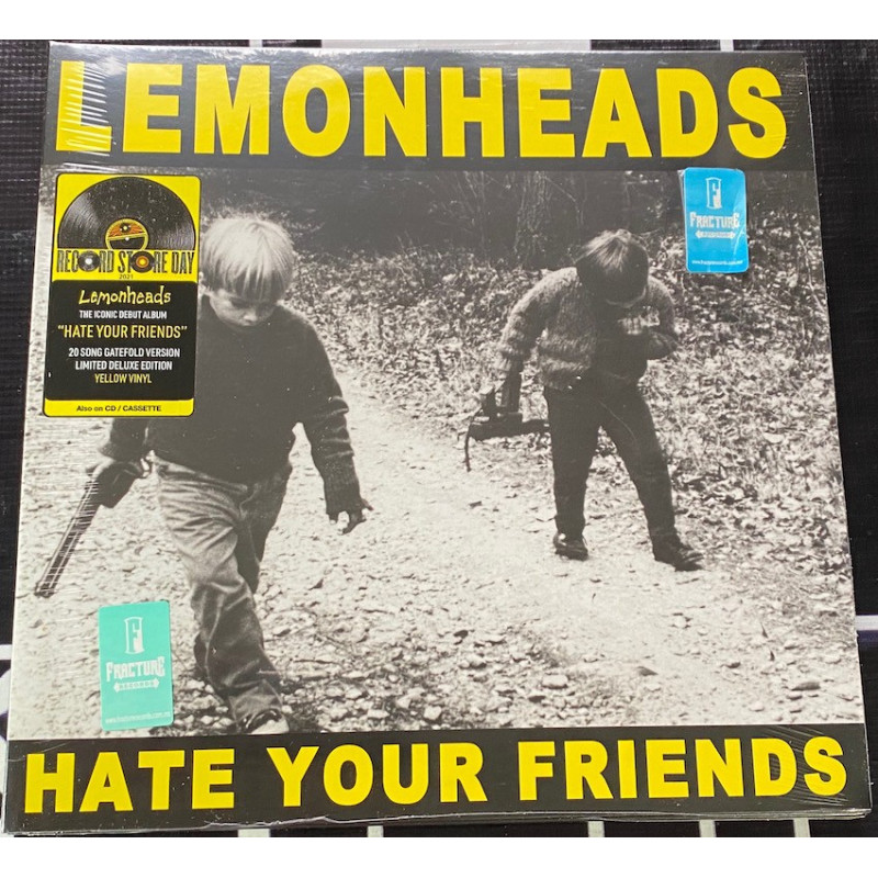 LEMONHEADS-HATE YOUR FRIENDS (YELLOW) [RSD DROPS 2021] VINYL 0722975001515
