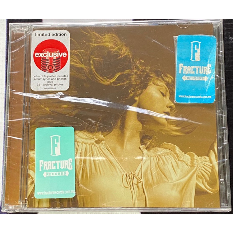 TAYLOR SWIFT - FEARLESS (TAYLOR'S VERSION) 2 CD'S