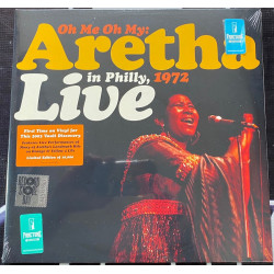 ARETHA FRANKLIN-OH ME OH MY: ARETHA LIVE IN PHILLY, 1972 (2LP/ORANGE & YELLOW ) [RSD DROPS 2021] VINYL  …………0603497845026