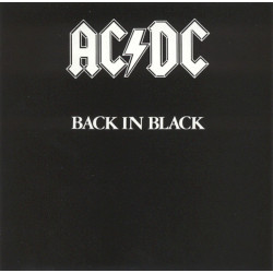 AC/DC-BACK IN BLACK CD  .075679241825