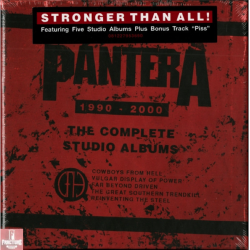PANTERA-THE COMPLETE STUDIO ALBUMS CD 081227953690