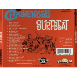 THE CHALLENGERS–SURFBEAT CD. 090771602923