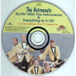 THE ASTRONAUTS–SURFIN' WITH THE ASTRONAUTS / EVERYTHING IS A-OK! CD. 090431270721