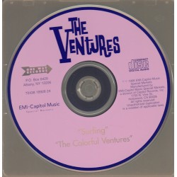 THE VENTURES–SURFING / THE COLORFUL VENTURES CD. 724381892824