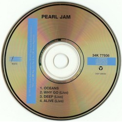 PEARL JAM–OCEANS CD. 744861104025