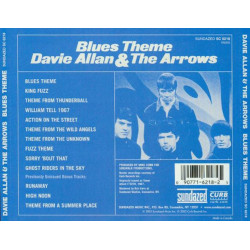 DAVIE ALLAN & THE ARROWS–BLUES THEME CD. 090771621825
