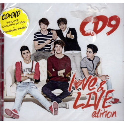 CD9–CD9-LOVE & LIVE EDITION CD/DVD. 888750697424
