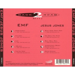 EMF / JESUS JONES–BACK 2 BACK HITS CD. 724381964125