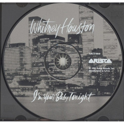 WHITNEY HOUSTON–I'M YOUR BABY TONIGHT CD. 7822186162
