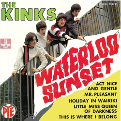 THE KINKS–WATERLOO SUNSET VINYL AMARILLO 4050538718423