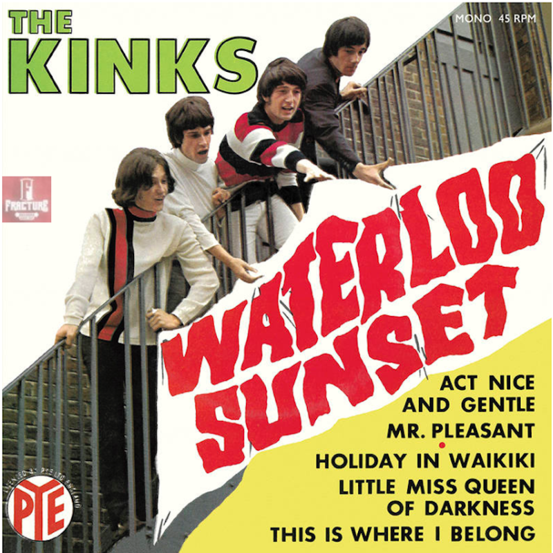 THE KINKS–WATERLOO SUNSET VINYL AMARILLO 4050538718423