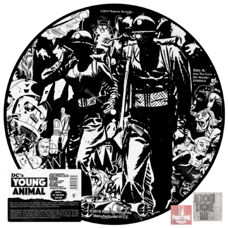 RAY TORO AND GERARD WAY–DC'S YOUNG ANIMAL VINY PICTURE DISC 054391960030