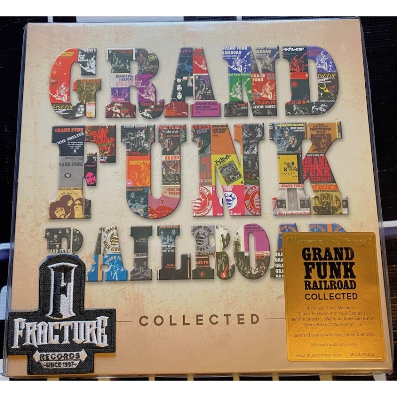 GRAND FUNK RAILROAD–COLLECTED VINYL 0600753912829 GRAND FUNK RAILROAD–COLLECTED VINYL 0600753912829