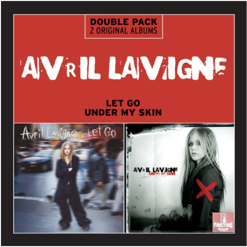 AVRIL LAVIGNE–LET GO / UNDER MY SKIN CD. 887654601322