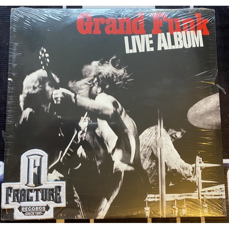GRAND FUNK RAILROAD–LIVE ALBUM VINYL 829421633006