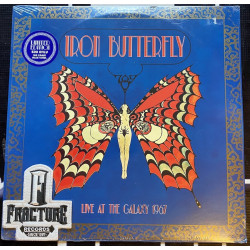 IRON BUTTERFLY–LIVE AT THE GALAXY 1967 VINYL AZUL 741157176216