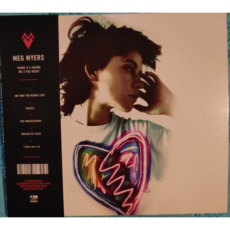 MEG MYERS-THANK U 4 TAKING ME 2 THE DISCO / I'D LIKE 2 GO HOME NOW CD 810016763253