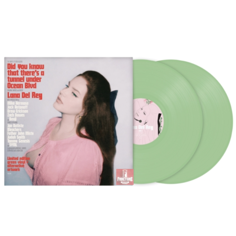 LANA DEL REY–DID YOU KNOW THAT THERE'S A TUNNEL UNDER OCEAN BLVD VINYL VERDE 602448591951