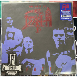 DEATH–FATE: THE BEST OF DEATH VINYL BLUE [ROYAL] WITH BLACK/WHITE SPLATTER RSD23. 781676487813