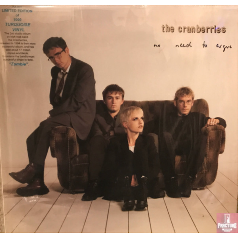 THE CRANBERRIES–NO NEED TO ARGUE VINYL AZUL TURQUOISE 646315520217