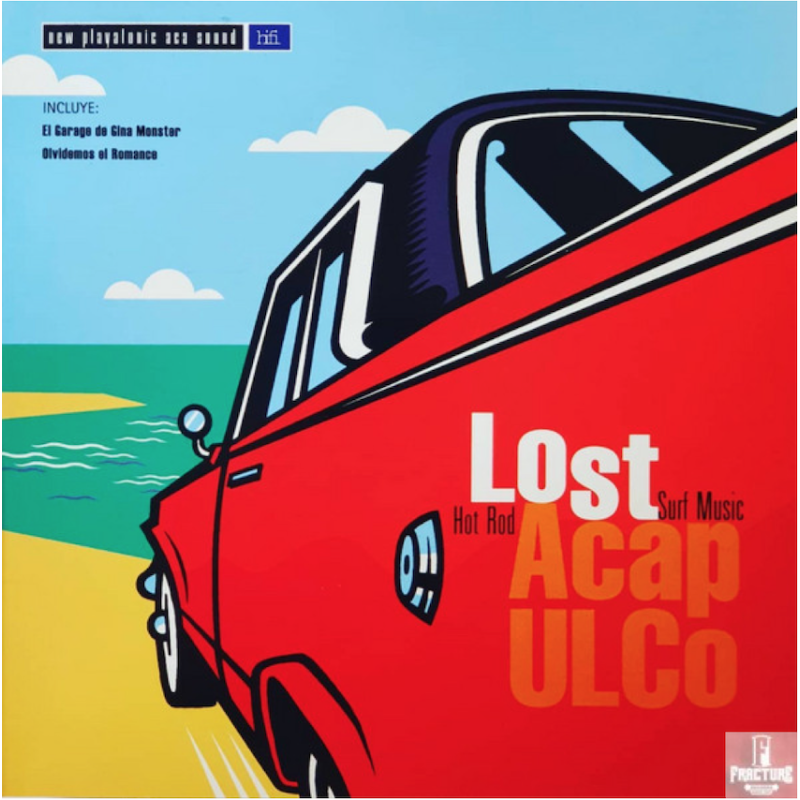 LOST ACAPULCO–EL GARAGE DE GINA MONSTER VINYL 7INCH PICTURE DISC OPV002