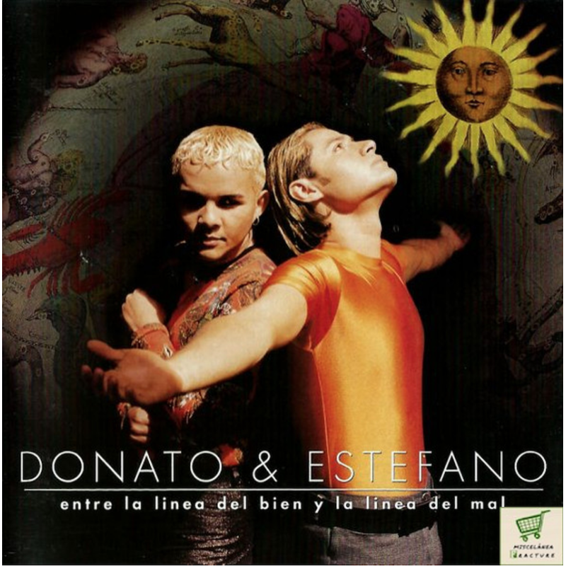 DONATO & ESTEFANO–ENTRE LA LINEA DEL BIEN Y LA LINEA DEL MAL CD 7509948809124