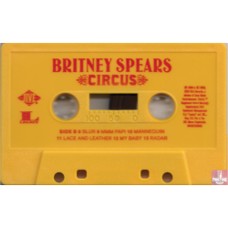 BRITNEY SPEARS–CIRCUS CASSETTE YELLOW 194387220940