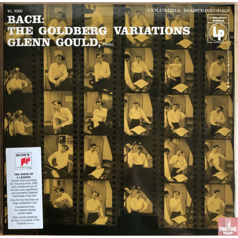 BACH : GLENN GOULD ‎– THE GOLDBERG VARIATIONS VINYL 888750910417