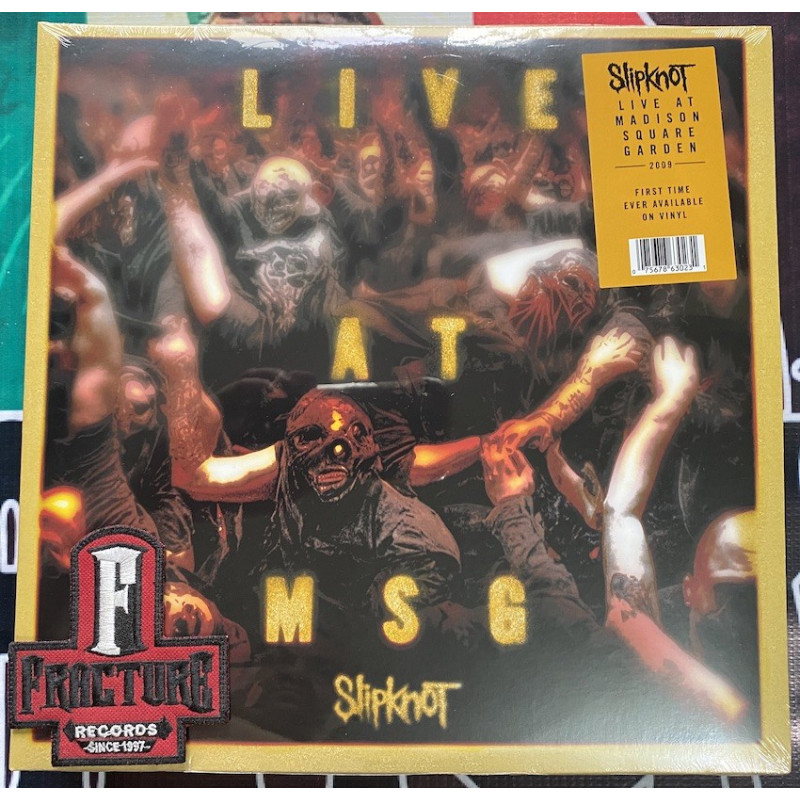 SLIPKNOT – LIVE AT MSG VINYL 075678630231