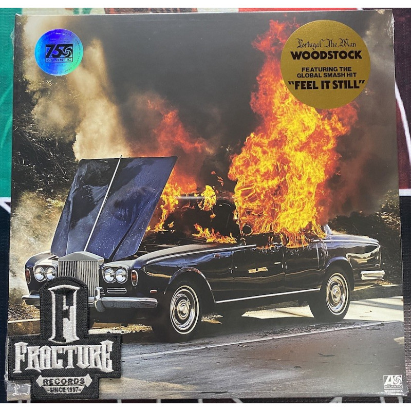 PORTUGAL THE MAN -WOODSTOCK VINYL CRYSTAL CLEAR DIAMOND ROCKTOBER. 075678626234