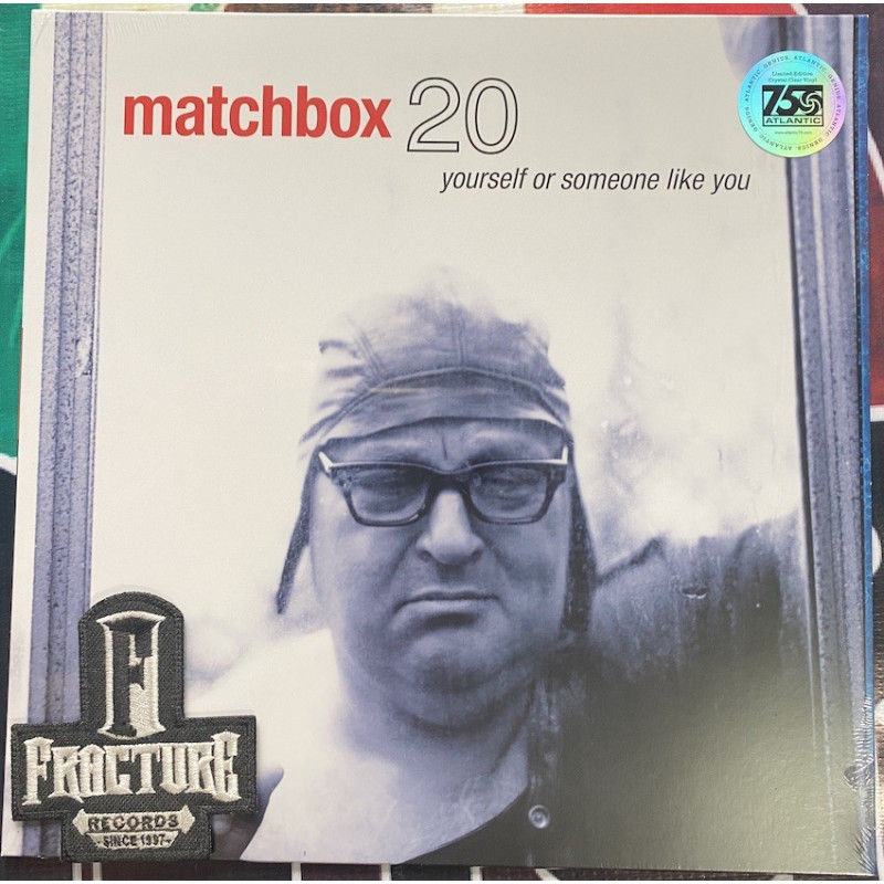 MATCHBOX TWENTY -YOURSELF OR SOMEONE LIKE YOU VINYL CRYSTAL CLEAR DIAMOND ROCKTOBER   075678630217