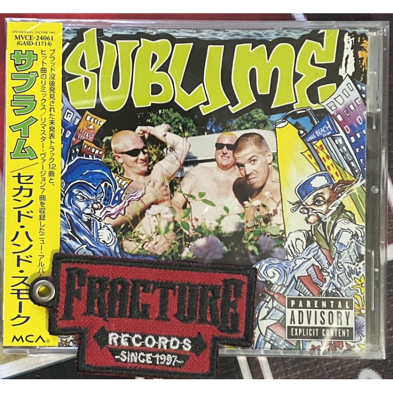 SUBLIME - SECOND HAND SMOKE CD JAPONES 4988067032508