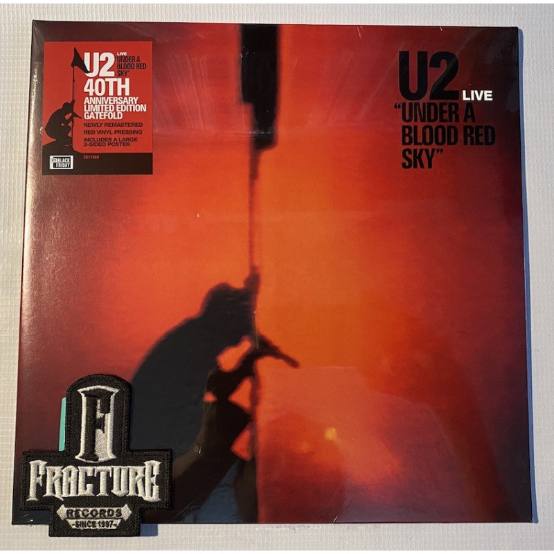 U2 -UNDER THE BLOOD RED SKY RED VINYL  RSD BLACK FRIDAY 2023 602458174649