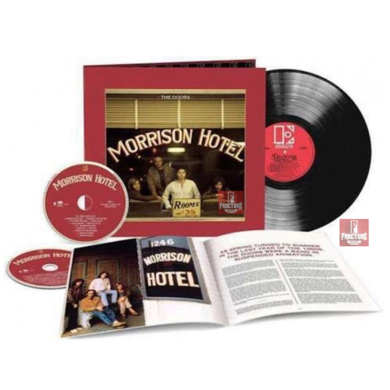 THE DOORS–MORRISON HOTEL CD/VINYL 50 ANIVERSARIO 603497847600