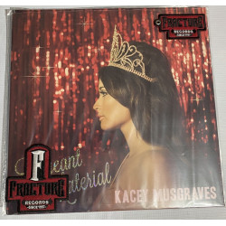 KACEY MUSGRAVES –PAGEANT MATERIAL VINYL PINK MARBLED. 602547316271