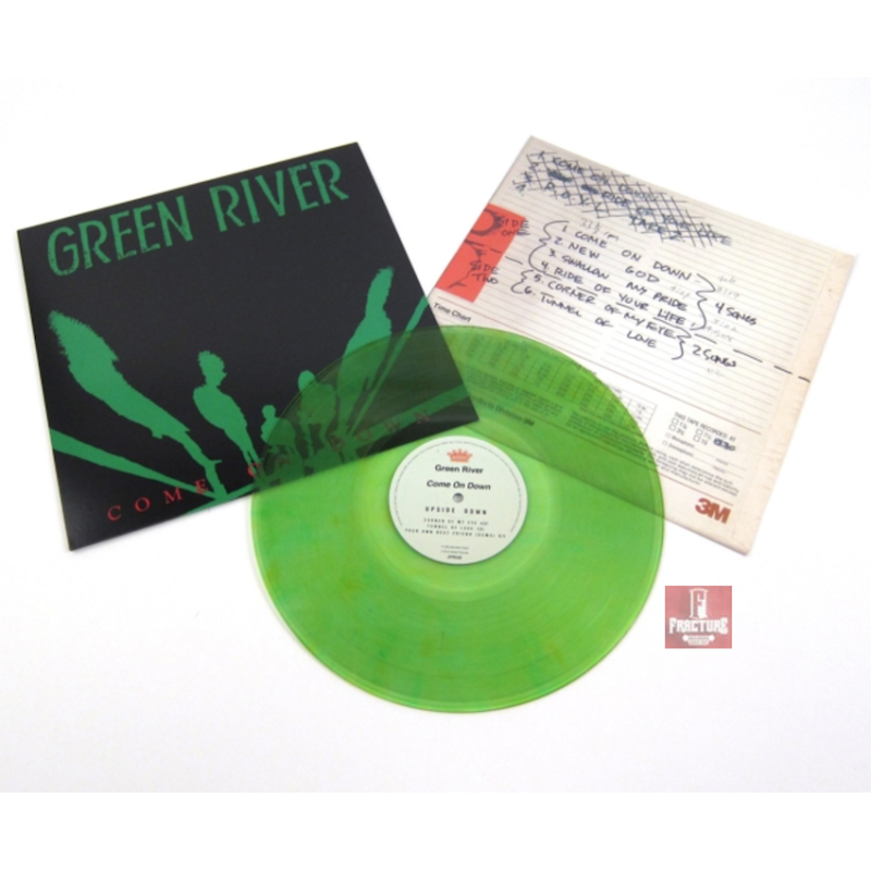 GREEN RIVER – COME ON DOWN VINYL LIME GREEN. 843563146934