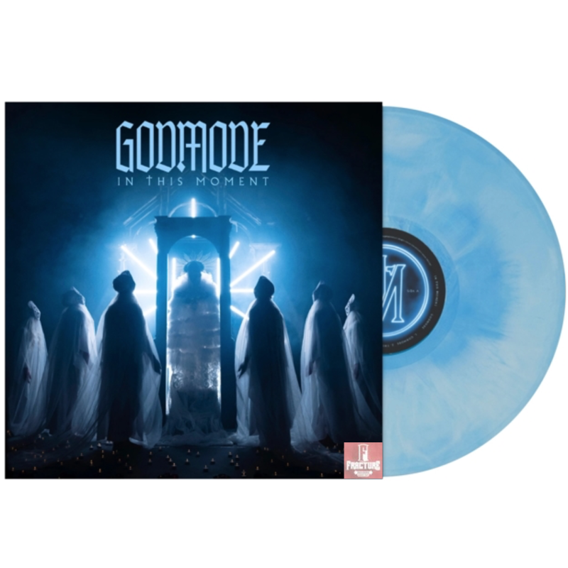 IN THIS MOMENT –GODMODE VINYL BLUE LIGHT GALAXY 4050538950281