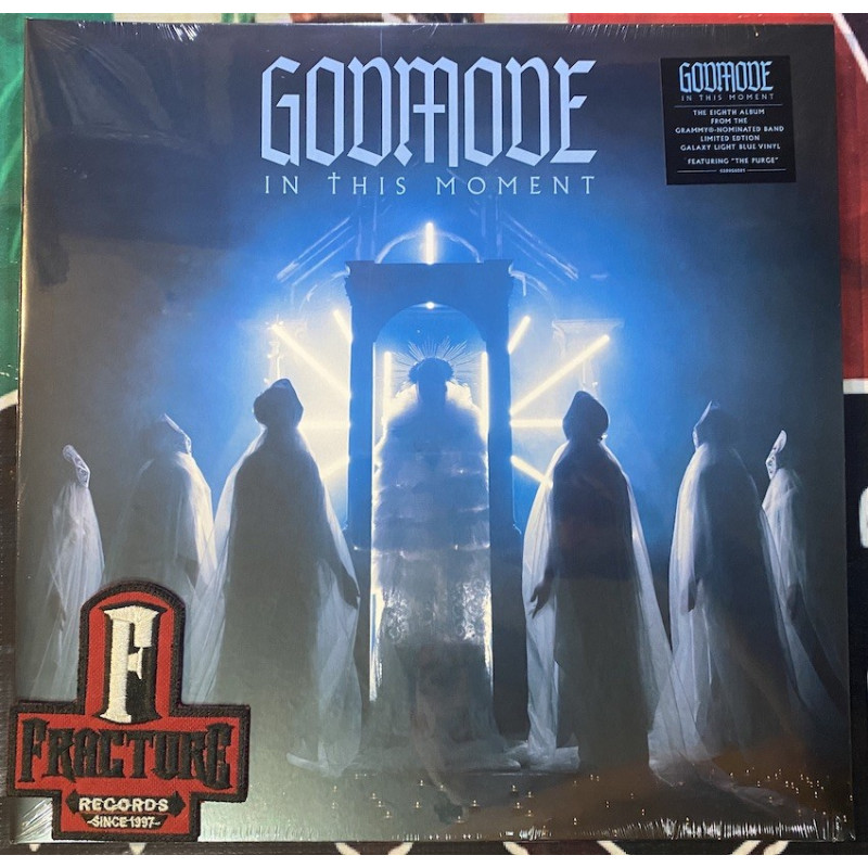 IN THIS MOMENT –GODMODE VINYL BLUE LIGHT GALAXY 4050538950281