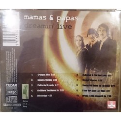 MAMAS & PAPAS ‎– DREAMIN' LIVE 1 CD