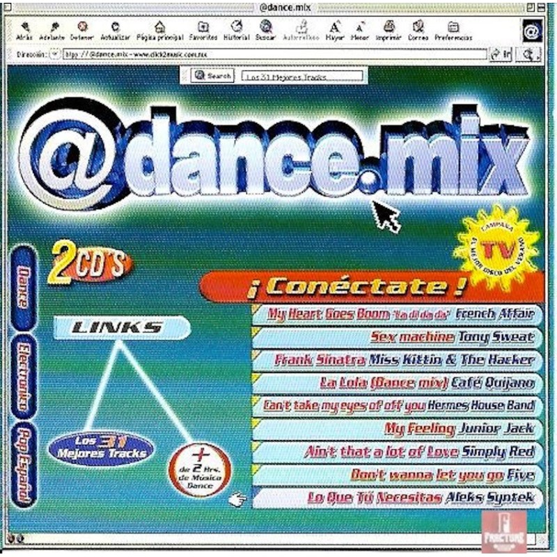 DANCE MIX - @DANCE.MIX 2 CD'S 743217778729