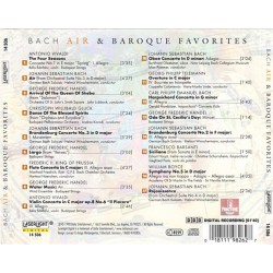 BACH AIR & BAROQUE FAVORITES CD