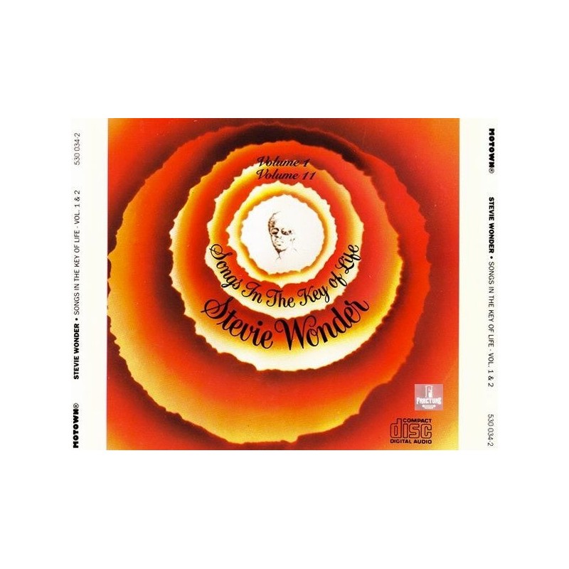 STEVIE WONDER ‎– SONGS IN THE KEY OF LIFE 2 CD'S 731453003422