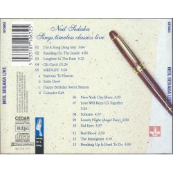 NEIL SEDAKA ‎– SINGS TIMELESS CLASSICS LIVE 1 CD