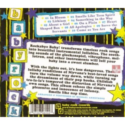 Michael Armstrong ‎– Rockabye Baby! Lullaby Renditions Of Nirvana 1 CD