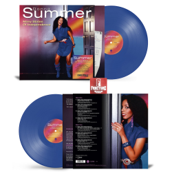 DONNA SUMMER - MANY STATES OF INDEPENDENCE VINYL BLUE RSD 2024 654378627224