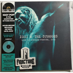 IGGY & THE STOOGES - LIVE AT LOKERSE FEESTEN, 2005 VINYL TRANSLUCENT BLUE RSD 2024 3700477837419